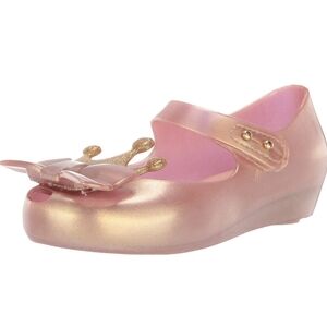 Mini Melissa Ultragirl Princess Bow Metrics Bow Pink Size 8